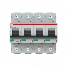 ABB S804S-D6 Hochleist.-Sicherungsautomat 6A, D, 415 V AC=Icu 50kA, 4P