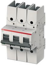 ABB S803S-C6-R Hochleist.-Sicherungsautomat 6A, C, 415 V AC=Icu 50kA, 3P Ringkabelschuhanschluss