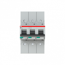 ABB S803HV-K4 Hochleistungs-Sicherungsautomat 4A, K, 1000 V AC=Icu 1.5kA, 3P
