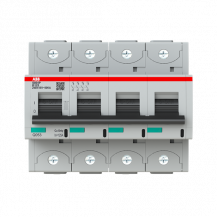 ABB S804P-B125 Hochleistungs-Sicherungsautomat 125A, B-Char., Icu=50kA 240/415V AC, 4P