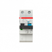 ABB FS401M-C6/0.03 FI/LS-Schalter 1P+N, 10 kA, C-Charak., 6 A, 30 mA Typ A SMISSLINE TP