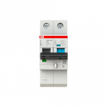 ABB FS401MK-C25/0.03 FI/LS-Schalter 1P+N, 10 kA , C-Charak., 25 A, 30 mA Typ F SMISSLINE TP