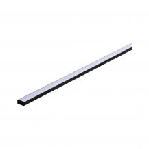 Paulmann 78902 Base Profil mit weißem Diffusor 1m schwarz eloxiert/weiß Alu/Kunststoff