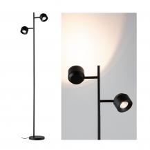 Paulmann 79775 LED Stehleuchte 3-Stufen-dimmbar Puric Pane warmweiß 3W Schwarz