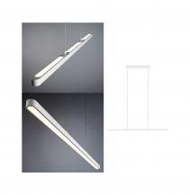 Paulmann 79901 LED Pendelleuchte Lento gemütlich warmweiß 42W Weiß dimmbar