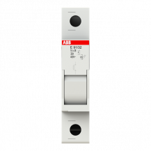 ABB E 91/32 Sicherungs-Trennschalter 1-polig 32A für 10x38mm Sicherungen DIN-Schiene IP20
