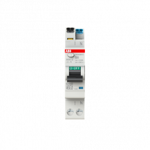 ABB DSX301C B6 A30 FI/LS-Schalter, 1 TE 6kA, 1P+N, Typ A, B6, 30mA FlexLine Push-in Technologie