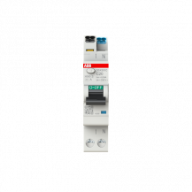 ABB DSX301C C20 A30 FI/LS-Schalter, 1 TE 6kA, 1P+N, Typ A, C20, 30mA FlexLine Push-in Technologie