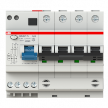 ABB DS204 A-C40/0.03 FI/LS-Kombination 6kA, 4P, Typ A, C 40A, 30mA