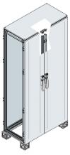 ABB IS2-ES2204FV4K IS2 Steuerschrank Blechtür, mit Kabelraum H=2200, B=1000, T=400