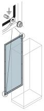 ABB IS2-EP2060K IS2 Rückwand, H=2000mm, B=600mm