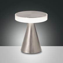 Fabas Luce 3386-34-178 LED-Tischleuchte NEUTRA Nickel matt 20 cm