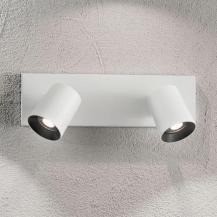 Modo 2-er Wand-Spot in Weiss von Fabas Luce