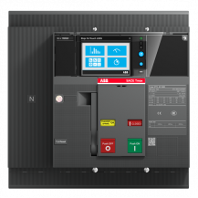ABB XT7S M 1600 Ekip Touch LSIG In1600 4p FF Kompaktleistungsschalter Tmax XT7M mit vorderseitigen Anschlüssen, 4polig