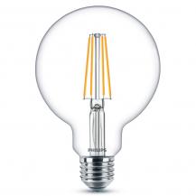 PHILIPS E27 Klare LED Classic Globe Lampe G93 7W wie 60W 2700K warmweißes Licht