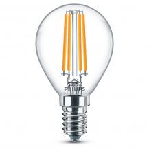 PHILIPS E14 LED Tropfen Lampe klar 6.5W wie 60W 2700K warmweiße Beleuchtung