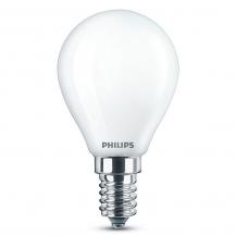 PHILIPS E14 LED Tropfen Lampe opalweiß mattiert 6.5W wie 60W 2700K warmweißes Licht