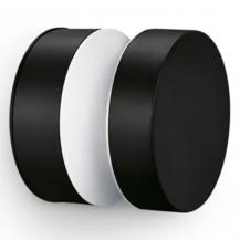 Philips Wandleuchte Laven in Schwarz 6W, 2700 Kelvin warmweißes Licht, IP44