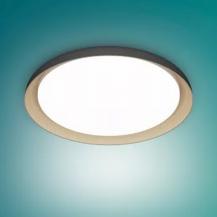 Philips Pebblo UltraEfficient LED Deckenleuchte Schwarz/Beige 4000K SceneSwitch