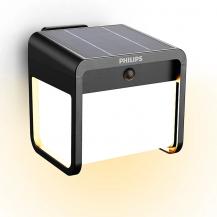 Philips Ezra ultraeffiziente Solar-Wandleuchte mit Sensor, 3000K weißes Licht - Sale