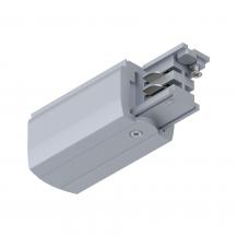 Paulmann 91359 ProRail3 Einspeiser Ende links Silber Metall Kunststoff 3-Phasen