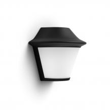 Philips myGarden Klassische Außenwandleuchte Serres Schwarz