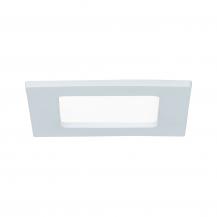 Paulmann 92064 Quality EBL Set Panel eckig LED 1x6W 4000K 230V 115x115mm Weiß/Kunststoff