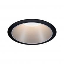 Paulmann 93407 Einbauleuchte Set Cole Coin 3StepDim rd starr LED 6.5W 2700K schwarz/silber