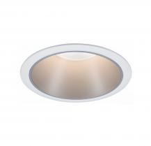 Paulmann 93409 Einbauleuchte Set Cole Coin 3StepDim rd starr LED 6.5W 2700K weiß/silber