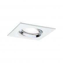 Paulmann 93674 Einbauleuchte Nova Plus IP65 schwenkbar 1x6W 4000K GU10 Weiß