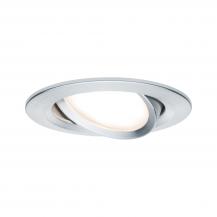 Paulmann 93902 Einbauleuchte Set Nova Plus Coin dim rund schwb LED 6W 2700K Alu