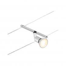 Paulmann 94443 Wire Spot Salt max1x10W GU5,3 Chrom matt/Chrom 12V DC 60VA Kunststoff/Metall