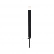 Paulmann 94537 60cm Wegeleuchte mit Erdspieß Plug&Shine Poller Flarea IP65 3W 3000K schwarz