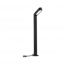 Paulmann 94547 Plug & Shine LED Pollerleuchte Ito Einzelleuchte Vertikale Ausrichtung staubdicht Strahlwasser geschützt warmweiß 6W Anthrazit