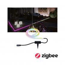 Paulmann 94560 Plug&Shine ZigBee Neon Außen LED-Streifen RGBW IP67 24V
