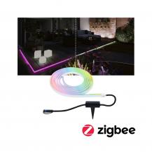 Paulmann 94561 Plug&Shine 2 Meter ZigBee Neon LED-Streifen RGB IP67 24V