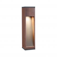 Holz Wegeleuchte Paulmann 94677 Trabia eckig aus Holz
