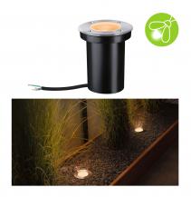Paulmann 94732 LED Bodeneinbauleuchte Goldlicht insektenfreundlich extra warmweiß 4,3W Edelstahl gebürstet