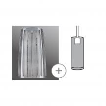 Paulmann 95352 URail 2Easy Glas Drio Rauch Glas