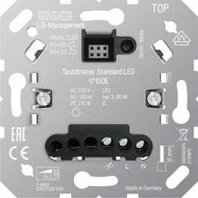JUNG 1710 DE Tastdimmer Standard LED  3-210W LED UP