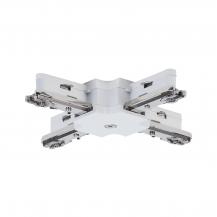 Paulmann 97687 URail System Light&Easy X-Verbinder max.1000W Weiß