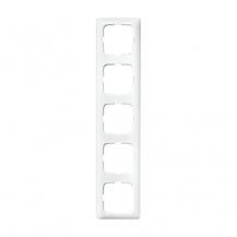 Busch-Jaeger 2515-214K-102 Reflex SI Linear-Abdeckrahmen 5-fach Rahmen