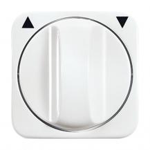 Busch-Jaeger 2542 DR-214 Zentralscheibe mit Drehgriff mit Aufdruck