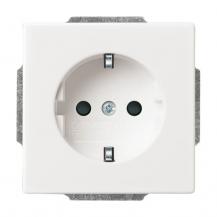 Busch-Jaeger 20 EUC-84 SCHUKO-Steckdosen-Einsatz Studioweiß Plattform 63 16 A