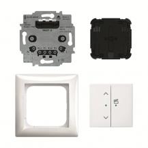Busch-Jaeger 62731/UJ-914-WL Jalousie-Einsatz flex Komplettset 2-fach Wireless, alpinweiß, Busch-balance SI, Busch-free@home