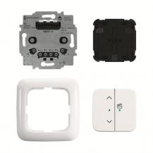 Busch-Jaeger 62731/UJ-214-WL Jalousie-Einsatz flex Komplettset 2-fach Wireless, alpinweiß, Reflex SI, Busch-free@home®