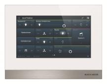 Busch-Jaeger H8236-4W-03 IP Touch 7", LAN + Wi-Fi, Smart-Home-Bedienpanel, weiß
