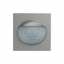 Busch-Jaeger Busch-Wächter 180 flex Komfort-Sensor 62764-803-WL Wireless mit Multilinse, grau metallic, Plattform 63