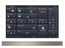 Busch-Jaeger H8237-4W-03 IP Touch 10", LAN + Wi-Fi, Smart-Home-Bedienpanel, weiß