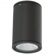 EVN LED Deckenstrahler mit warmweißem Licht rund anthrazit IP54 12W 3000K feuchtraumgeeignet